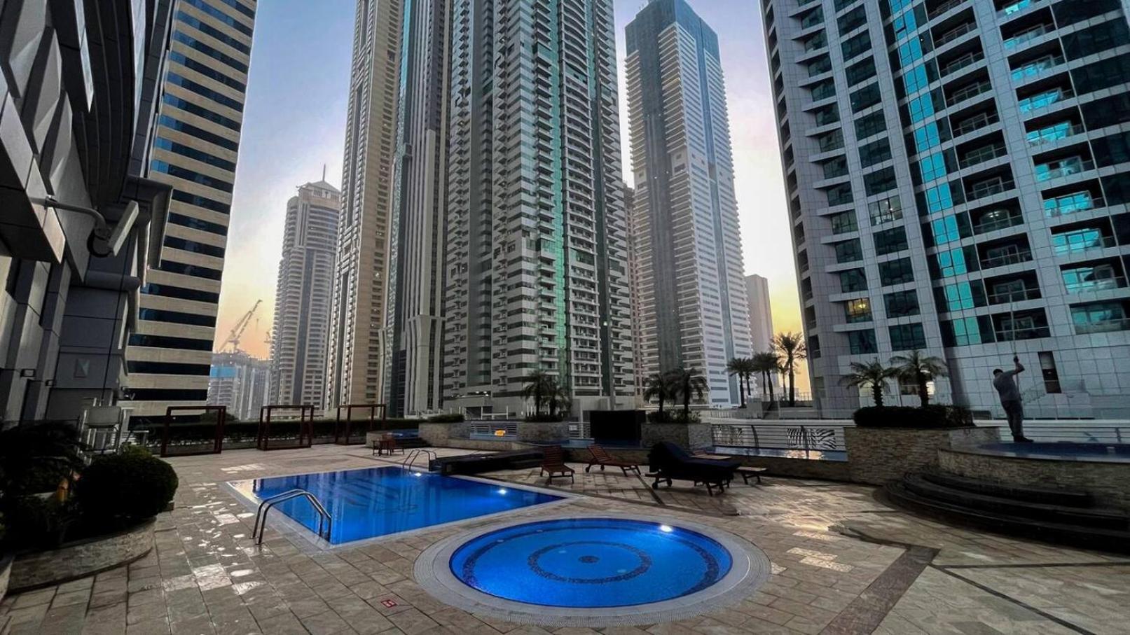 Sea & Palm View Elegant 1 Bedroom Apartment Дубай Экстерьер фото