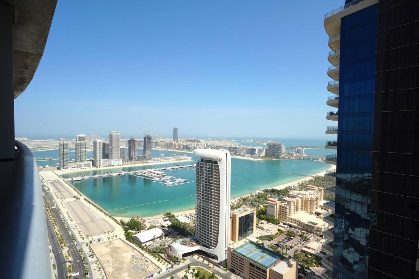 Sea & Palm View Elegant 1 Bedroom Apartment Дубай Экстерьер фото